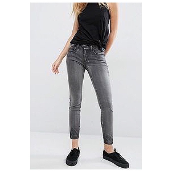 Blank NYC Skinny Classique Black Metal Dahlia 25 - Picture 4 of 13